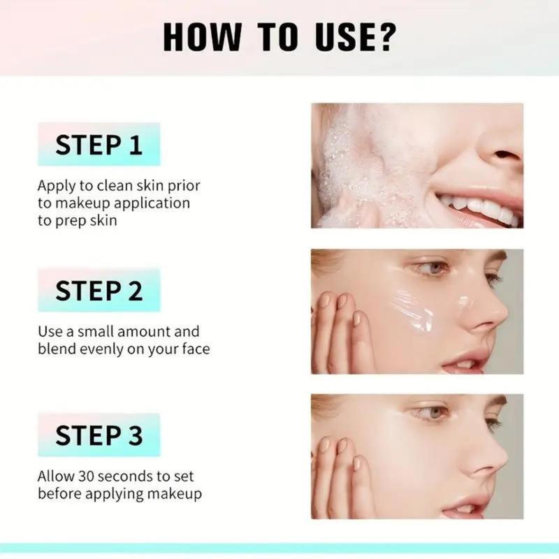 end of the year Powerful Hydrating Makeup Primer - Long-Lasting Smoothing Gel for Flawless Foundation Application,Valentine's Day gift