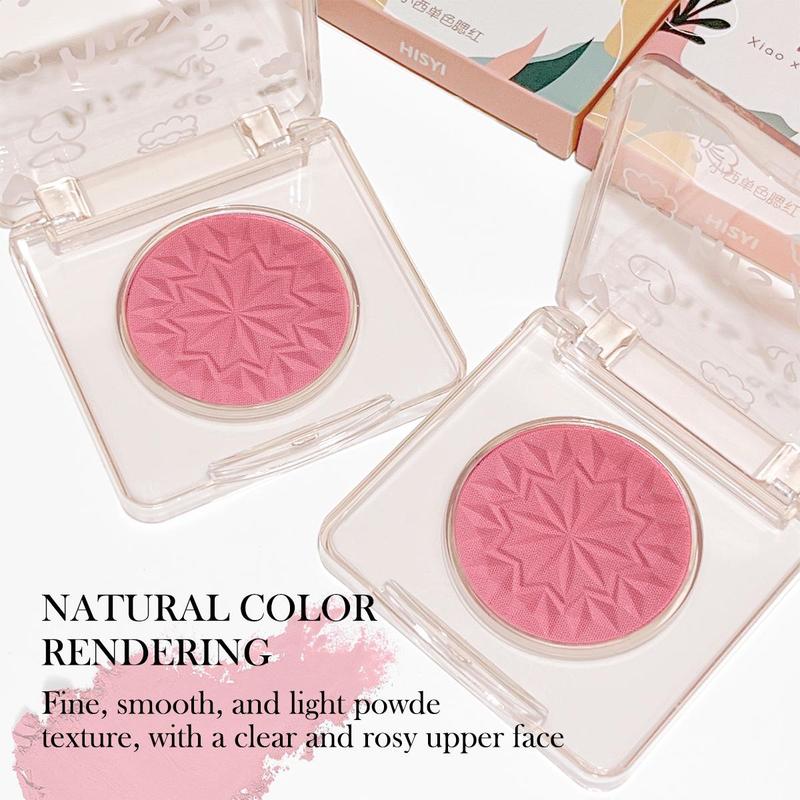 Long Lasting Matte Blush, 1 Count Natural Look Blush for Daily Makeup, Lightweight Blush, Soft Color Shadow, Suitable for All Skins