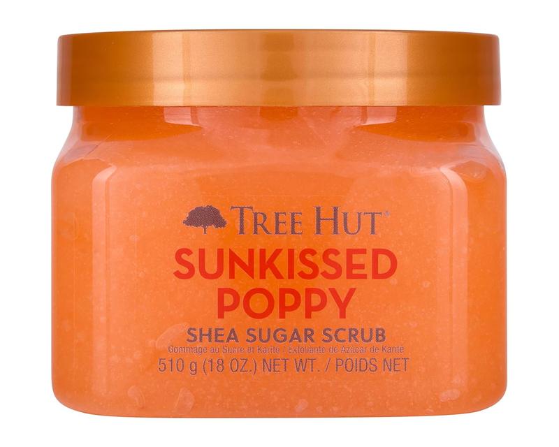 Tree Hut Sunkissed Poppy Shea Sugar Scrub for Soft & Hydrated Feel - 18 fl oz