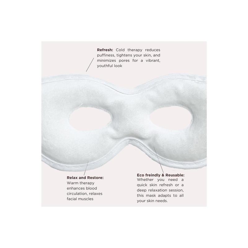 Solaris Laboratories NY White Cryo Eye Mask in White