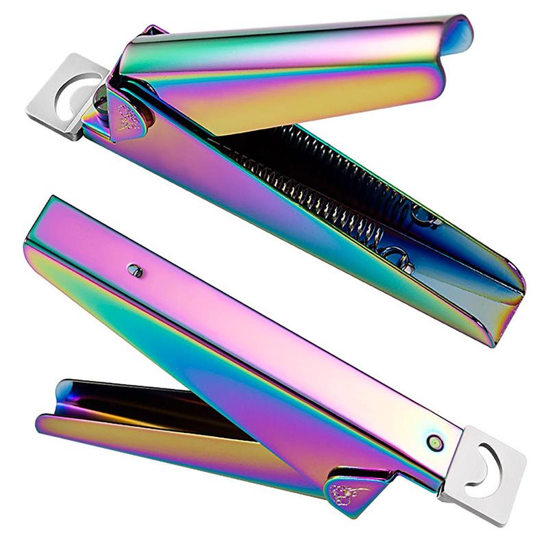 Adjustable Nail Clipper for Acrylic Nails (11pcs set), Including Stainless Steel Nail Cutter & 10pcs Magnets Sizers, Nail Trimmer for Artificial Fake Nails, Christmas Gift