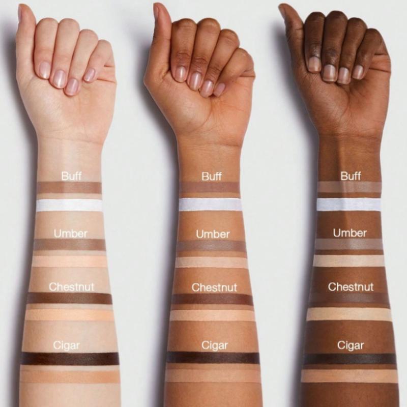 SHEGLAM Fine Line 2-In-1 Nose Contour & Highlight Pen-Buff 2-Color Contour Stick Non-Greasy Long Lasting Natural Highlighter Dual-Use Multi-Use Sculpt Smooths Fine Lines Creamy Contour