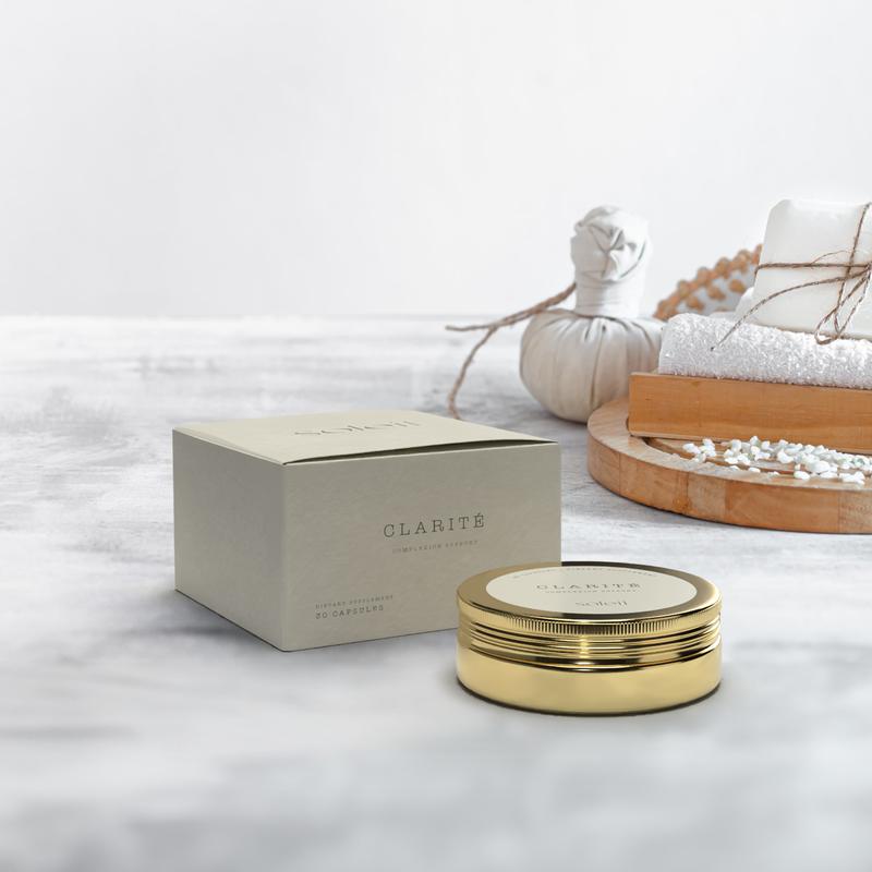Clarité Acne Supplement Prevents Hormonal Acne, Reduces Breakouts, Solution for Clear Skin,  Reduces Inflammation, and Balances Skin Microbiome with Probiotics, Zinc, and DIM