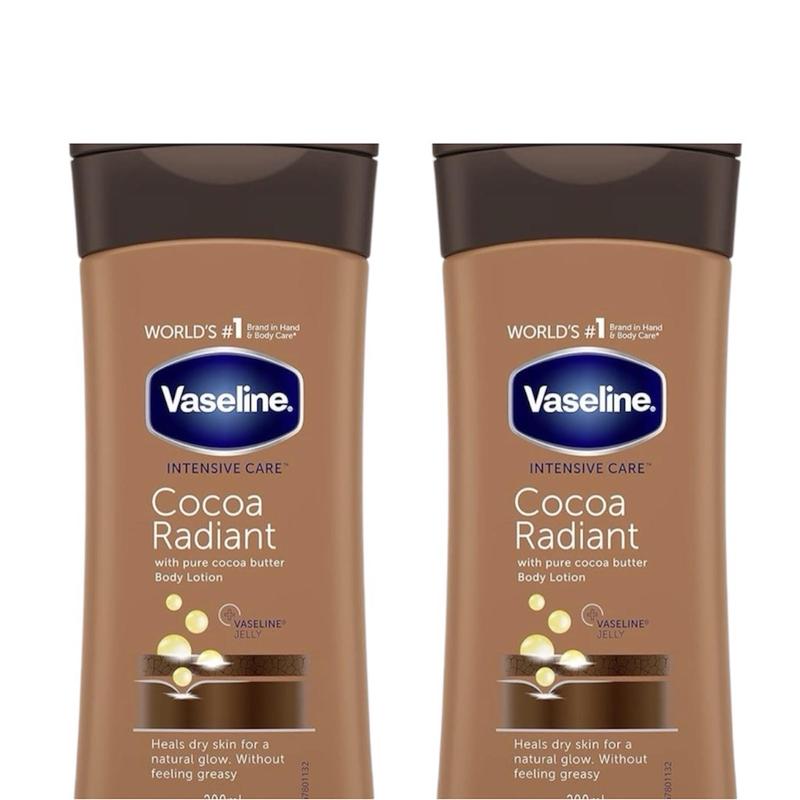 Vaseline Intensive Care Coco Radiant with Pure Coco Butter 100ml Pack of 2 Body Care Lotions