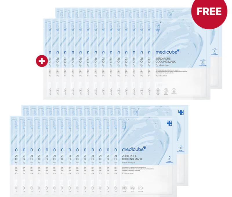 [BOGO DEAL] Zero Pore Cooling Mask l Medicube Skincare Sheet Mask Face Masks Black Friday Calming Hydrating Kbeauty Korean skincare