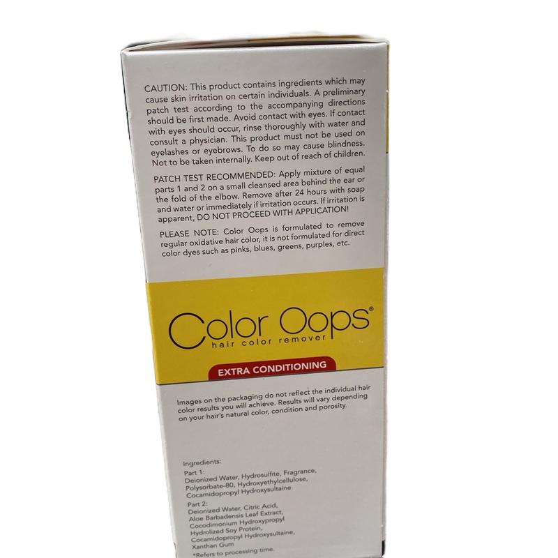 Color Oops Hair Color Remover Extra Conditioning